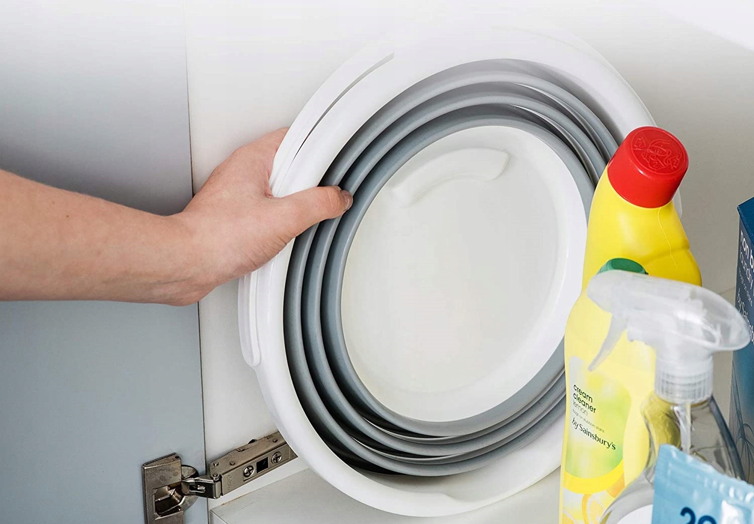 Składane Wiadro Silikonowe Wiaderko 10 Litrów Turystyczne Na Biwak Ryby