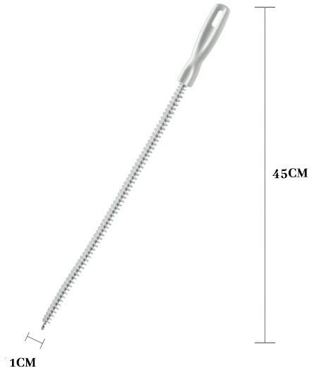 Szczotka Do Czyszczenia Odpływu Zlewu Rur Umywalki