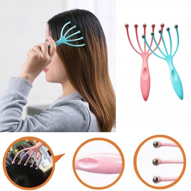 Masażer Do Głowy Spa Masaż Relaksacyjny Ukrwienie