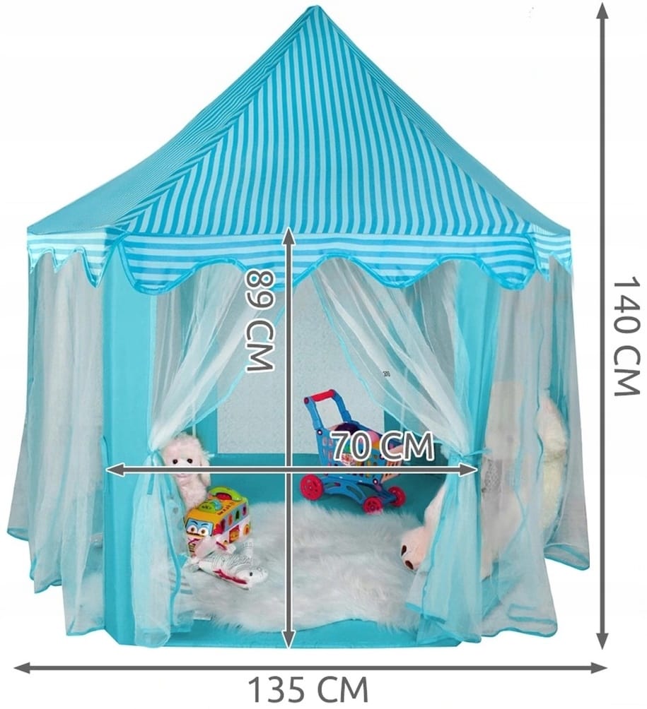 Namiot Dla Dzieci Domek Zamek Do Domu Ogrodu Pokoju Pałac Ogrodowy Duży