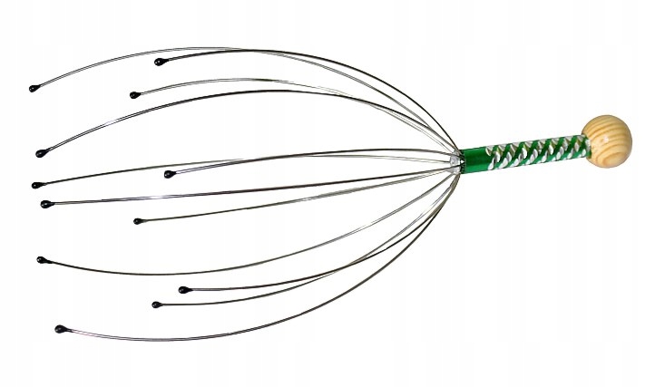 Ajurwedyjski Masażer Głowy Masaż Skóry Drapak