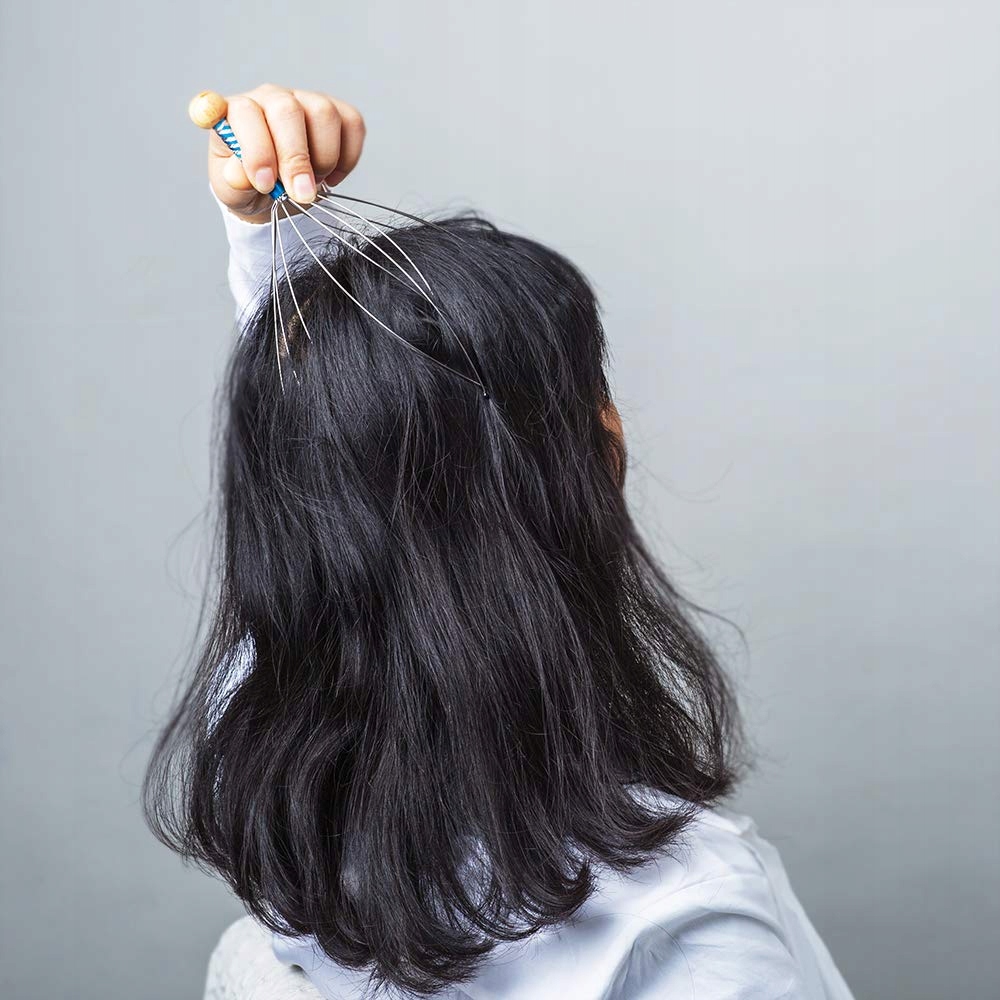 Ajurwedyjski Masażer Głowy Masaż Skóry Drapak