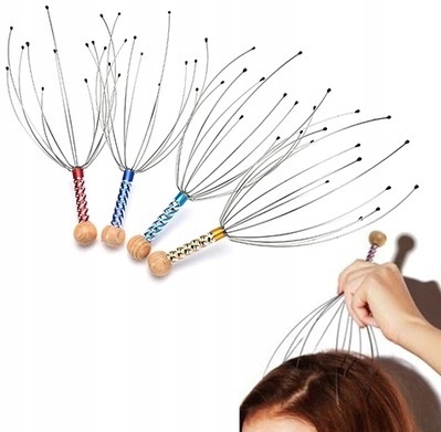 Ajurwedyjski Masażer Głowy Masaż Skóry Drapak