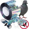 TAŚMA ODSTRASZAJĄCA PTAKI 5CM x 80M ODBLASKOWA ODSTRASZACZ PTAKÓW DO OGRODU